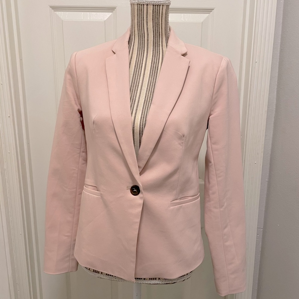 Blush Pink Blazer by Philosophy Republic Clothing